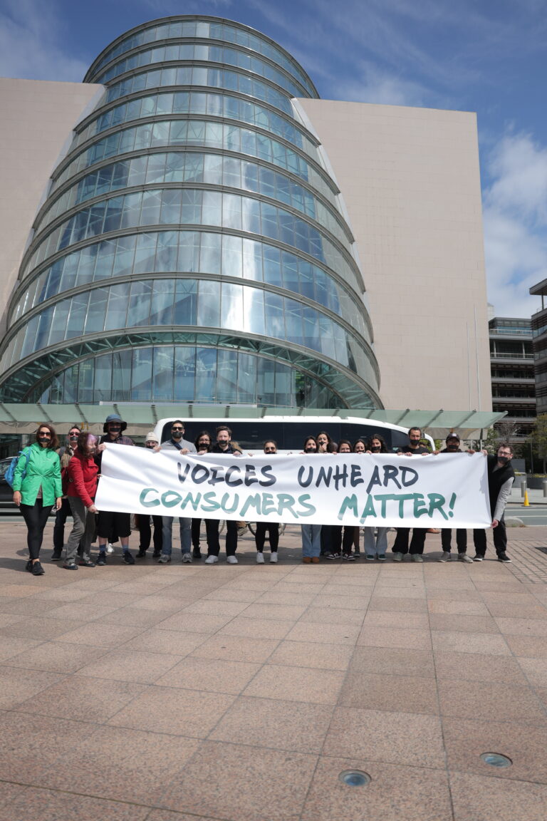 Silent protest at the WCTC